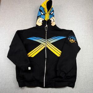 Creating Limitless Heights CLH Marvel Wolverine FULL Zip Hoodie Men 2XL Black